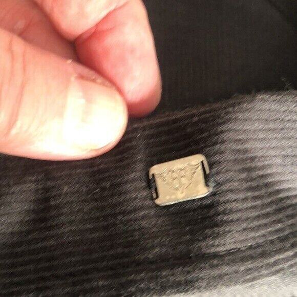 ROAR Signature Men`s Black Long Sleeve Shirt size XL logo topstitched button - Picture 5 of 7